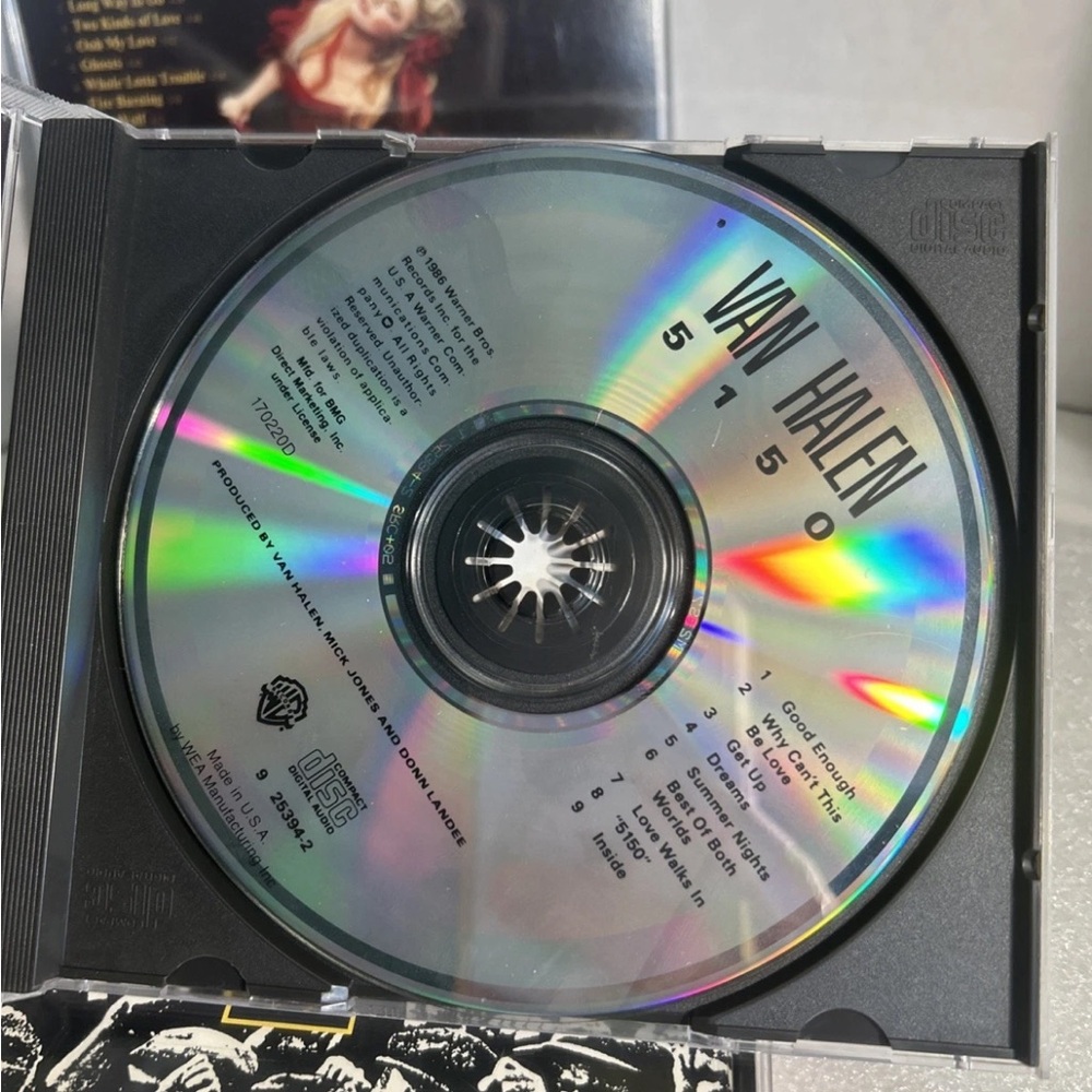 CD Collection Featuring Stevie Nicks, Queensrÿche, Damn Yankees, and Van Halen - Picture 5 of 6